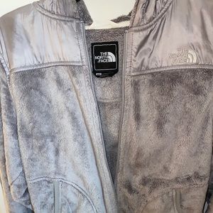 Northface fleece zip up jacket